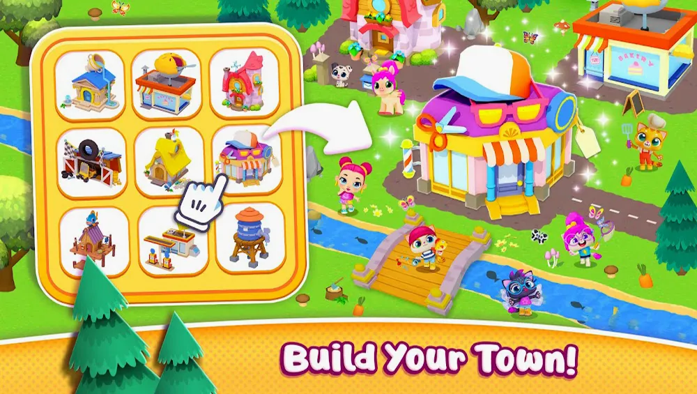 Pocket Town Animal World Build Your Town