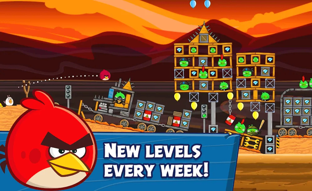 Angry Birds Friends New Levels
