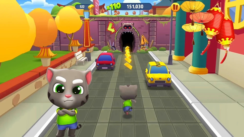 Talking Tom Gold Run